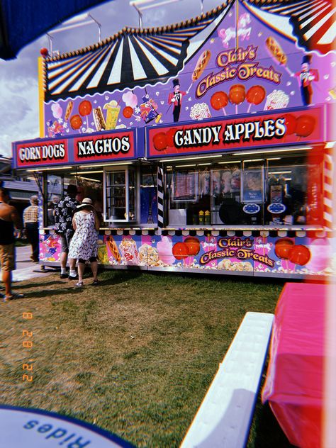 County fair, Clairs Classic Treats booth, lemon shake up stand, Nachos, Corn Dogs, Candy Apples Lemon Shake Up, Apple Stand, Fair Food, Fall Fest, Food Stands, Corn Dogs, Fair Food Recipes, County Fair, Candy Apple