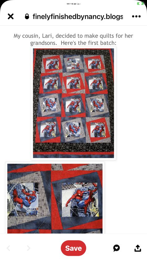 Superhero Quilt, Spy Kids, Eye Spy, Baby Gifts, Sewing, Gifts