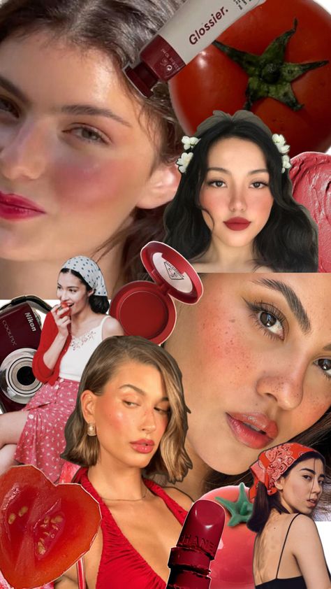 Collages inspo maquillaje tomato makeup Makeup Inspo, Perfect Outfit, Makeup Looks, Makeup, Hair, Beauty, Make Up, Make Up Looks