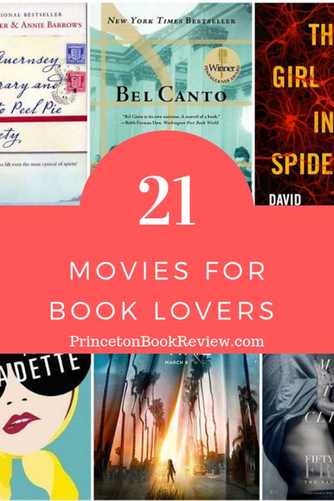 21 Movies For Book Lovers! Books To Movies, Book Club Recommendations, Best Books List, Book Community, Good Movies To Watch, Best Books To Read, About Time Movie, Movie Lover, Latest Books