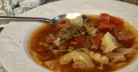 Cabbage Soup this is a soup I always went to Brent’s Deli to eat.  Well I took the dare and made it myself and it turned out so good.    ... Pressure Canning Cabbage, Canning Cabbage Soup, Canning Cabbage, Sweet Potato Ground Beef, Potato Ground Beef, Canning Soup, Cabbage Soup Recipe, Metal Spatula, Preserving Foods