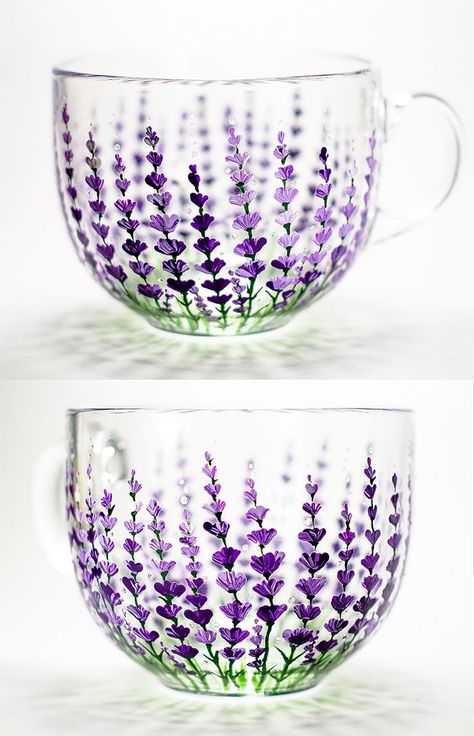 Painted Coffee Mugs, Modern Mugs, Lavender Gifts, Design Mom, Coffee Gift, Glass Coffee Mugs, Trendy Gifts, Personalized Cups, Bridesmaid Flowers