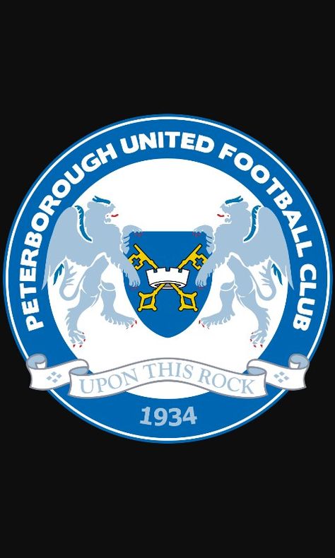 Peterborough United Football Club Finley Burns, Premier League Logo, Peterborough United, Football Logos, Soccer Teams, English Football, Crazy Funny Pictures, Soccer World, Crazy Funny