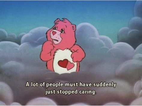 Collateral Beauty, Cartoon Quotes, Care Bear, Care Bears, What’s Going On, The Clouds, Quote Aesthetic, Movie Quotes, Aesthetic Anime