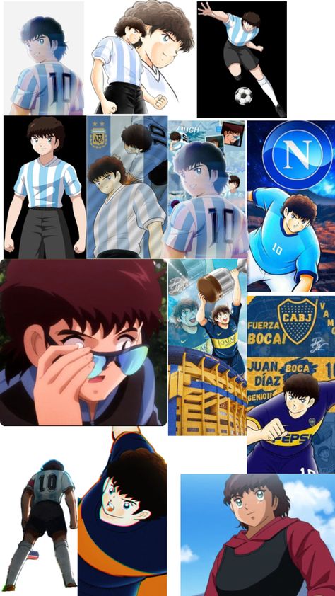 Juan Díaz Captain Tsubasa, Anime