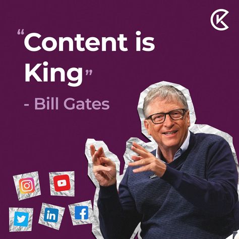 “Content is King” - Bill Gates #trend #trending #billgates #quote #quotess #content #contentcreator #contentmarketing #contentcreators #quoteoftheday #quotesdaily #dailymemes #contentwriting #contentideas Billgates Quote, King Meme, Retail Store Interior Design, Retail Store Interior, Store Design Interior, Bill Gates, April 13, Store Interior, Daily Memes