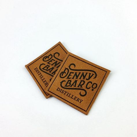 100 Custom Regular Sized leather patch with your logo, any text, monogram, Custom Plastic Bags, Leather Knitting, Custom Patch, Bag Patches, Hat Patches, Gold Foil Print, Custom Patches, Leather Label, Woven Labels