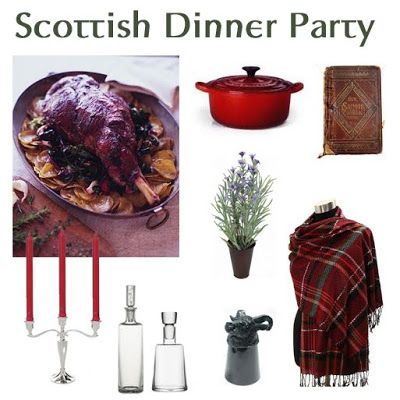 Scottish Party Decorations, Scottish Dinner, Scotland Party, Recipes For Dinner Party, Scottish Party, Scottish New Year, Scottish Games, Scottish Winter, Scotland Food