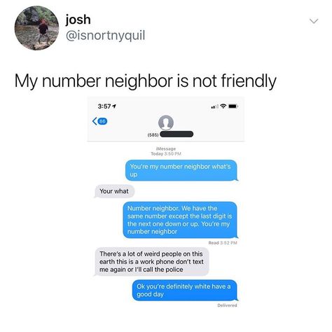 I’ve always wanted to meet my number neighbor Funny Twitter, Sleepover Things To Do, Kids Funny, Relatable Tweets, Follow Me On Instagram, Funny Texts, To Meet, Make You Smile, Texts