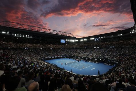 Tennis Desktop Wallpaper, Tennis Wallpaper, Rod Laver Arena, Rod Laver, Tennis Aesthetic, Sports Arena, Mac Wallpaper, Entertainment District, Sports Pictures