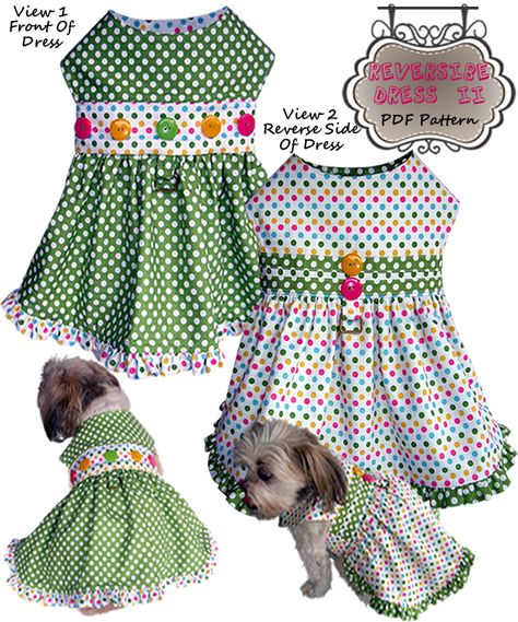 Dog Clothes Pattern, Doggie Clothes, Dog Sewing, Dog Dress Pattern, Yorkie Clothes, Dog Coat Pattern, Dogs Clothes, Dog Harness Dress, Dog Clothes Diy