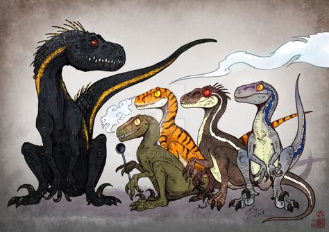 The raptor generation Blue Jurassic World, Jurassic Park Series, Dinosaur Images, Jurassic World Fallen Kingdom, Dinosaur Pictures, Prehistoric World, Jurassic World Dinosaurs, Extinct Animals, Jurassic Park World