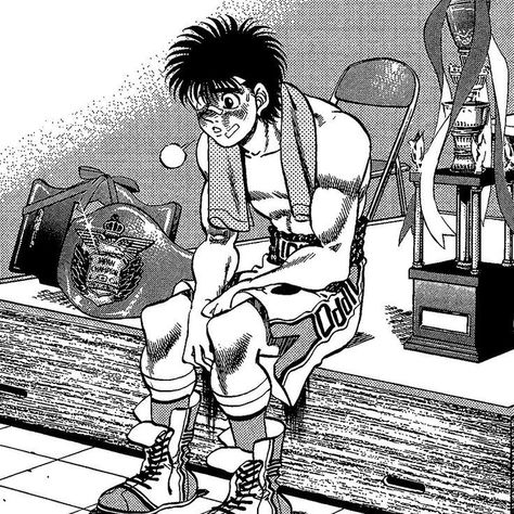 Ippo Makunouchi Training, Ippo Makunouchi Icon, Hajime No Ippo Wallpaper, Box Manga, Boxing Images, Swag Wallpaper, Money Pictures, Ghost Photos, Goku Black