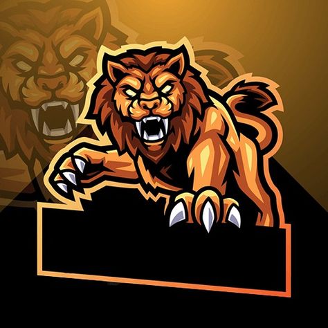 Logo Best Gaming Logo, Lion Games, Cricket Logo, Gaming Logo, A Lion, Tell Me, Lion, Gaming, Sports