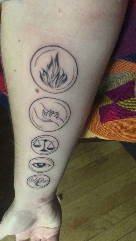 Dauntless Tattoo, Dauntless Clothes, Divergent Tattoo, Divergent Factions, Bookish Tattoos, Movie Tattoos, 4 Tattoo, Inked Babes, Divergent