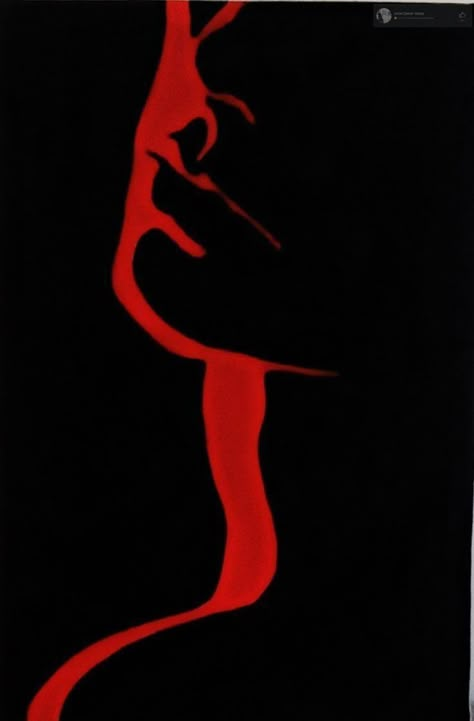 Hanging Drawings On Wall Ideas, Canvas Romantic Painting, Canvas Painting Silhouette, Romantic Abstract Painting, Easy Paintings For Girlfriend, Red Theme Painting, Red Painting Ideas Easy, Easy Canvas Paintings Aesthetic, Simple Romantic Painting Ideas