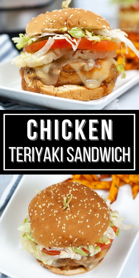 Teriyaki Chicken Sandwiches, Teriyaki Chicken Sandwich, Instant Pot Teriyaki Chicken, Gluten Free Rolls, California Chicken, Subway Sandwich, Delicious Slow Cooker Recipes, How To Make Sandwich, Sauce For Chicken