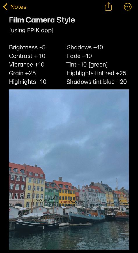 Film Camera Effect Lightroom, Film Edit On Iphone, Film Aesthetic Edit Iphone, How To Edit Film Filter, Disposable Camera Iphone Edit, Film Photography Apps, Iphone Film Filter, Apple Photos Presets, Disposable Camera Captions For Instagram
