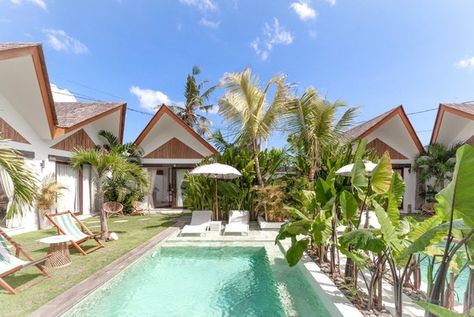 Beyond Bungalows | Bali Boutique Hotel | Canggu Villa | Chic Bungalow Canggu Villa, Bungalow Hotel, Bungalow Resorts, Resort Design Plan, Oasis Pool, Bali Surf, Beautiful Vacation Spots, Resort Plan, Hotel Business