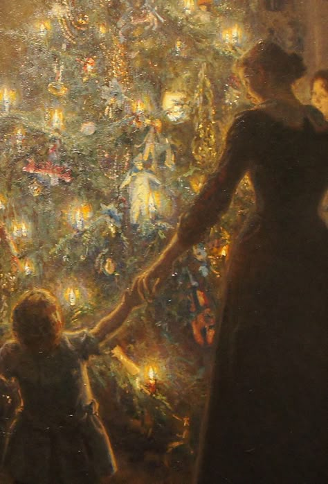 동화 삽화, Dark Christmas, Pierre Auguste Renoir, Old Fashioned Christmas, Victorian Christmas, Christmas Scenes, Ethereal Art, Silent Night, Christmas Mood