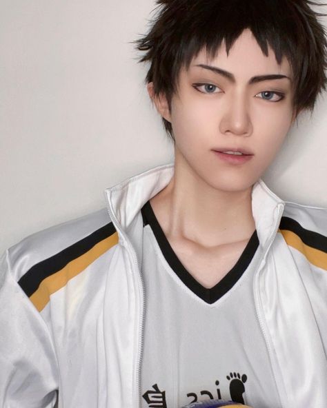 Akaashi Cosplay, Haikyuu Cosplay, Cosplay Boy, Akaashi Keiji, 강아지 그림, Hottest Anime Characters, Cosplay Characters, Hunter Anime, Amazing Cosplay