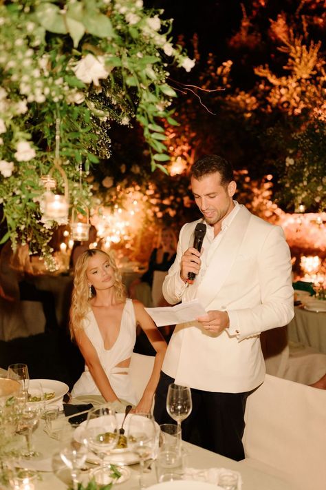 “Tommy’s speech had everyone teary-eyed”: Norwegian supermodel Frida Aasen on having the Portofino wedding of her dreams - Vogue Scandinavia Tommy Chiabra Frida Aasen, Wedding Speech Aesthetic, Frida Aasen Wedding, Weddings Aesthetic, Frida Wedding, Portofino Wedding, Vida Aesthetic, Wedding Vogue, Vogue Scandinavia