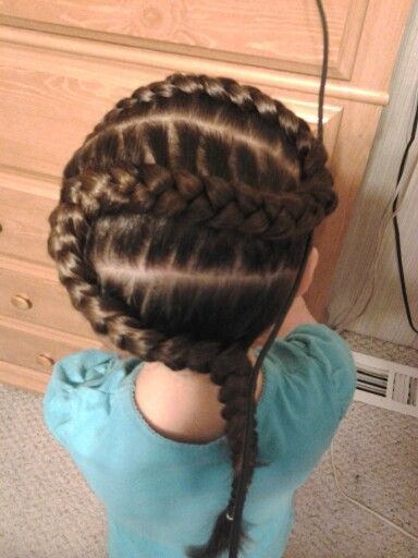 Triple dutch snake braidLittle girl hairstyleLong hair. Snake Braid Hairstyles, Snake Hairstyle, Snake Braid, Snake Hair, Hairstyle Long, Girl Hairstyle, Braid Hairstyles, Girl Hairstyles, Braided Hairstyles