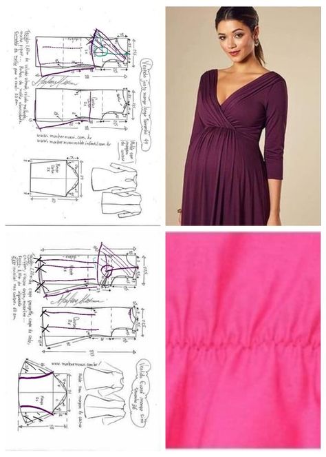 Maternity Dress Pattern Sewing, Diy Maternity Dress, Maternity Dress Pattern, Diy Maternity Clothes, Maternity Patterns, Maternity Sewing, Trendy Maternity Outfits, Sewing Collars, Dresses For Pregnant Women