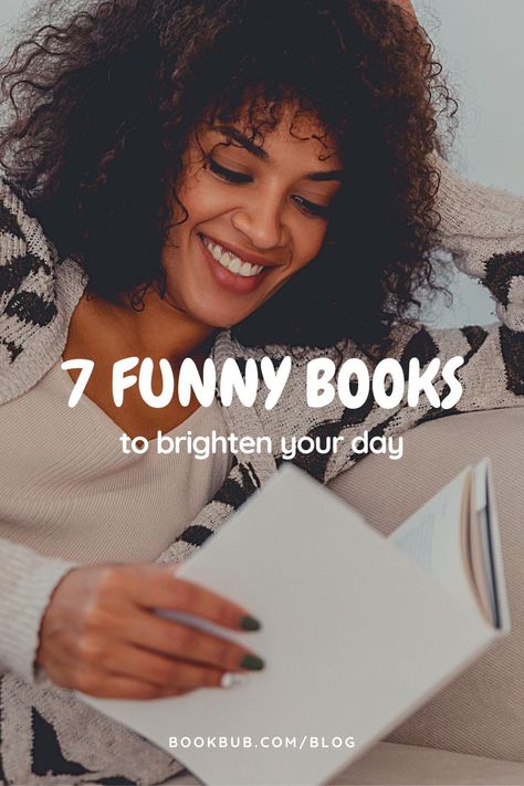 Love humor books? Then you'll want to add these hilarious reads to your list.  #books #funny #laugh Humor Books, Books Funny, Funny Books, Love Humor, Book Editorial, Cooking 101, Tina Fey, Clean Humor, Mystery Novels