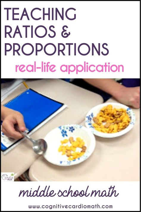 This middle school math lesson is an engaging, real-life application activity for ratios and proportions. This is a great, hands-on way to help students understand how ratios and proportions can be applied to the real world and give them practice creating and solving proportions. Middle School Math Projects Real Life, Finished Early Activities Middle School, Hands On Math Activities Middle School, Ratio Activities 6th Grade, Proportional Relationships 7th Grade, Ratio And Proportion Activities, Ratios And Proportions 6th Grade, Ratio Activities, Middle School Math Projects