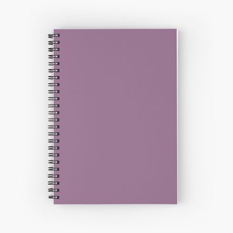 "Purple Wisteria Solid Summer Party Color" Spiral Notebook by podartist | Redbubble Agenda Digital, Cute Supplies, Nevermore Academy, Gifts For Writers, Ipad Ideas, Purple Wisteria, Coloring Journal, Note Writing Paper, Pretty Journals