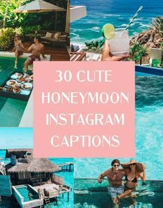 30 Cute Honeymoon Instagram Captions for Your Couples Vacation Photos - JetsetChristina Picture Captions Instagram, Quotes Summer Vibes, Vacation Captions Instagram, Captions Vacation, Couples Vacation Photos, Good Beach Captions, Beach Picture Captions, Beach Instagram Captions, Best Instagram Captions