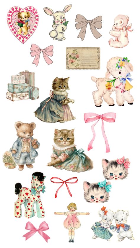 Stickers Vintage, Sticker Sheet