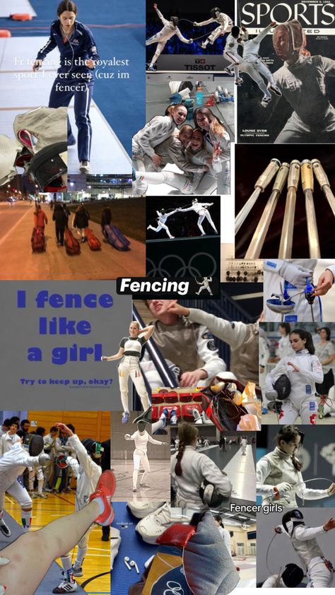 Fencing Aesthetic, Olympic Fencing, Fencing Sport, Sports Aesthetic, Fence, Sports, Memes