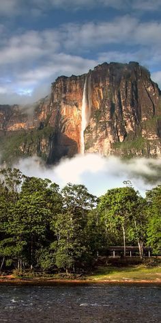 Angel Falls in Venez Angel Falls in Venezuela | photographer inspiration | photographer idea | film photography ideas | #Photography #Photographers Angel Falls Venezuela, Where Is Bora Bora, Lanai Island, Angel Falls, Nature Photographs, Travel Scrapbook, Fallen Angel, Dream Destinations, Unesco World Heritage