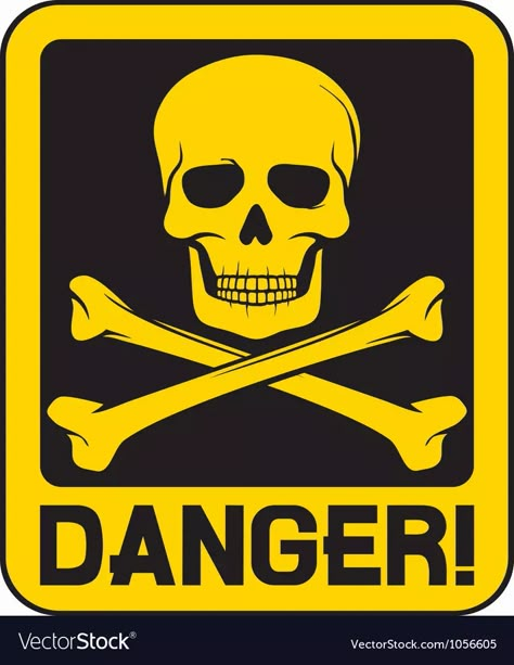 Dangerous Drawing, Danger Signs, Drawing Prompt, Banner Printing, Logo Sign, Skull And Crossbones, Mad Scientist, A Skull, High Voltage