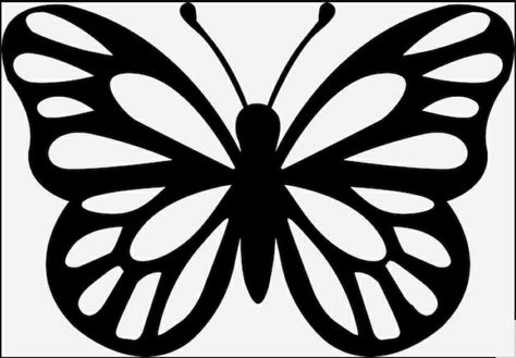 New Svg Designs, Free Butterfly Svg, Butterfly Cricut, Butterfly Draw, Vector Butterfly, Giant Paper Flowers Diy, Silhouette Butterfly, Butterfly Vector, Butterfly Silhouette