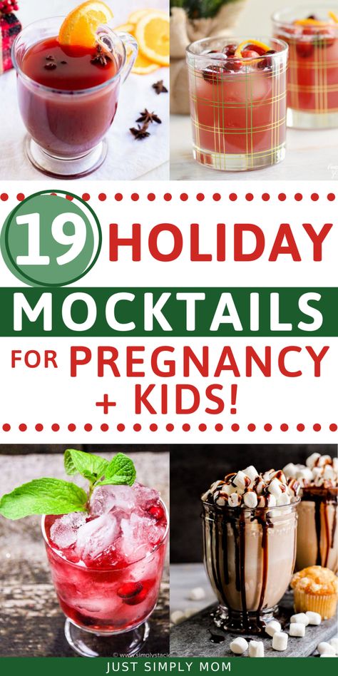 38 Christmas Pregnancy Announcements for Your Baby Reveal Mock Tails For Pregnant Women, Virgin Drinks For Pregnant Women, Mocktails For New Years, Christmas Mocktails Pregnancy, Mocktail For Pregnant Women, Appetizers For Pregnant Women, Holiday Mocktails Non Alcoholic Kids, Christmas Mocktails For Kids, Mocktails Non Alcoholic Christmas