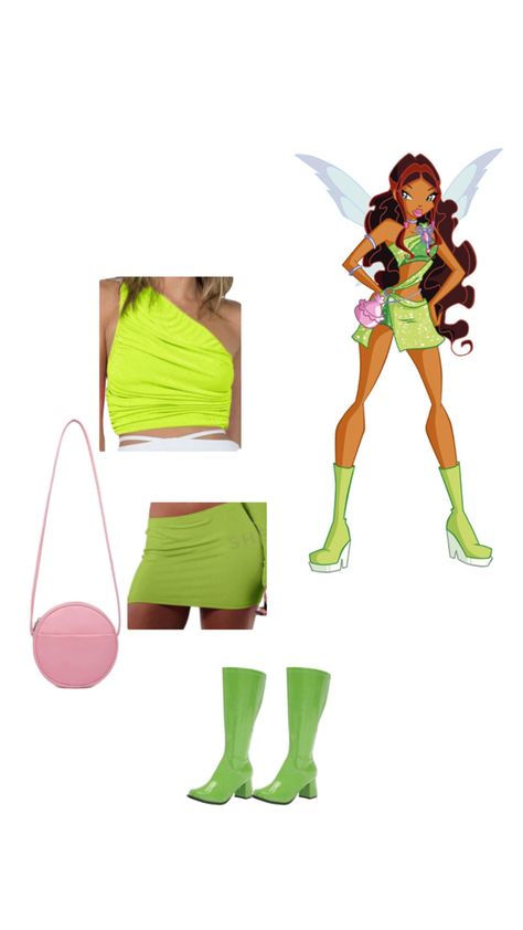 Winx Aisha Outfits, Aisha Winx Club Outfit, Aisha Outfits, Aisha Winx Club, Winx Aisha, Aisha Winx, Club Outfit, Winx Club, Club Outfits