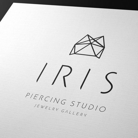 Create the brand for a fashion-forward modern piercing studio and jewelry gallery!! Logo Piercing Logo Design, Piercing Logo, Piercing Room, Piercing Business, Gallery Logo, Instagram Grid Design, Studio Tattoo, Jewelry Gallery, Instagram Grid