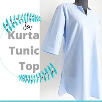 Sewing Archives - Page 8 of 27 - SewGuide Tunic Shirt Pattern, Free Tunic Sewing Pattern, Tunic Sewing Pattern Free, Top Sewing Tutorial, Diy Tunic, Tunic Tops Pattern, Creating Patterns, Kurta Top, Sew Your Own Clothes