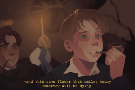 fanart (??) of my little cinnamon roll todd anderson (and neil also is here!!) Neil X Todd Dps, Neil And Todd Fanart Dps, Neil Perry And Todd Anderson Fan Art, Todd And Neil Fanart, Neil Perry Fanart, Todd Anderson Poem, Neil X Todd Dead Poets Society, Neil Perry And Todd Anderson, Todd Anderson Aesthetic