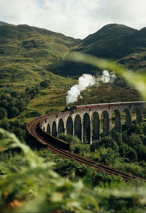 The Most Scenic Train Rides in Europe - Postcards By Hannah Scenic Train Rides Europe, Train Ride Europe, Europe Train Travel Aesthetic, Glacier Express, Bernina Express, Hufflepuff Aesthetic, Heritage Railway, European City Breaks, Scenic Train Rides