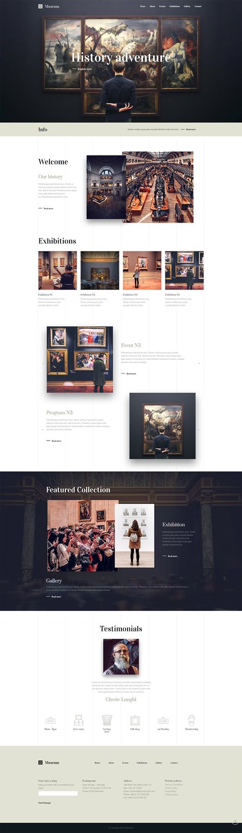 Art Websites, Art Gallery Museum, Modern Portfolio, Art Galleries Design, Gallery Museum, Best Website Design, Page Layout Design, Creative Website Design, Web Gallery