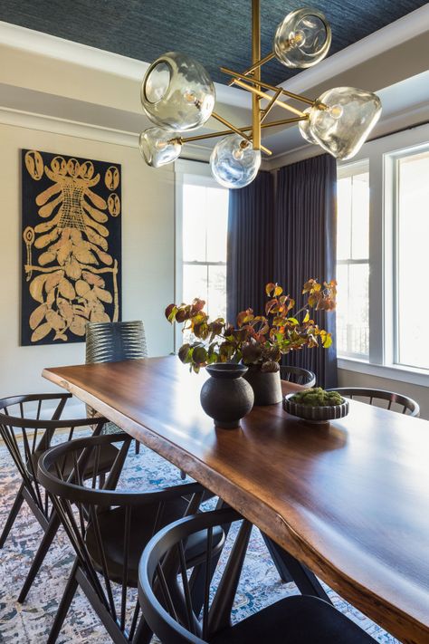 Eclectic dining room decor