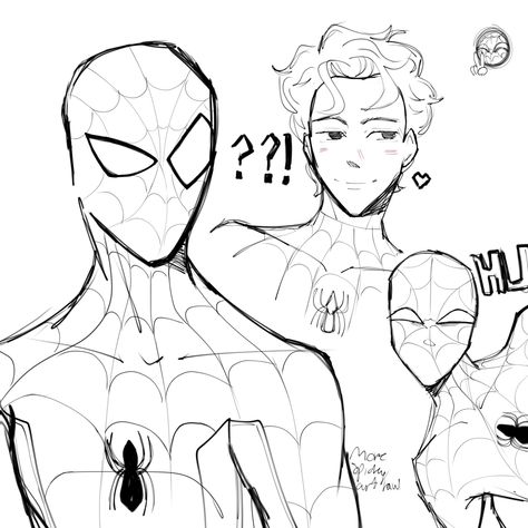 Spiderman Eye Expressions, Spiderman Expressions Drawing, Spider Man Facial Expressions, Pose Reference Spiderman, Spiderman Drawing Base, Spider Man Base Drawing, Spiderman Base Pose, Spider Man Oc Base, Spiderman Pose Reference