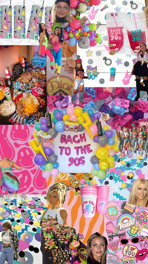 #90s #bachtothe90s #bachelorette #bacheloretteparty #hensnight #bach Hens Night Theme, 2000s Theme, 90s Theme, Hens Night, Bach Party, Bachelorette Party Favors, 90s 2000s, Hen Party, The 90s