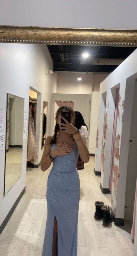 Prom Dresses Yr 11, Grade Dresses Long, Graduation Outfit Ideas Grade 8, Gr8 Grad Dresses, Chill Prom Dresses, Blue Grad Dresses Grade 8 Long, Light Blue Grad Dresses Grade 8, Dresses For Grade 8 Graduation, Prom Shopping Aesthetic