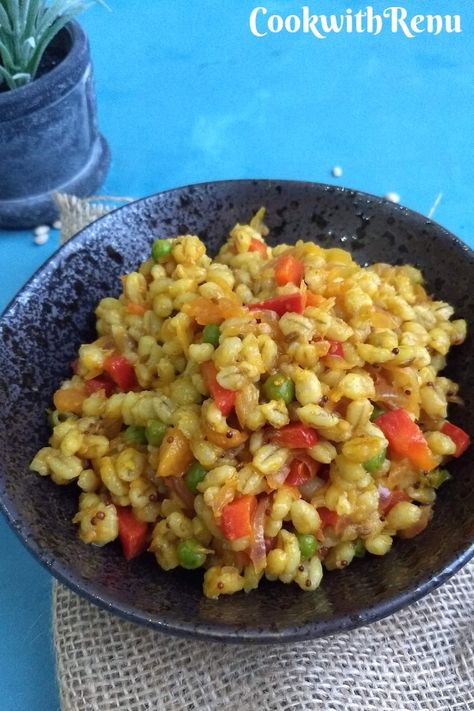 Pearl Barley Recipes, Barley Recipes, Barley Grain, Barley Recipe, Pearl Barley, One Pot Meal, Healthy Grains, Small Tomatoes, Recipes Indian