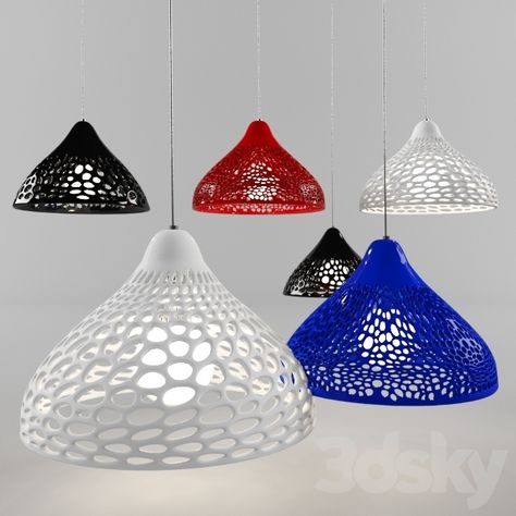 3d printed lamp - Pendant light - 3D Models 3d Printed Lamp, Lamp Pendant, Cool 3d, 3ds Max Models, Modern Materials, In 3d, Light Table, 3d Print, 3d Printed